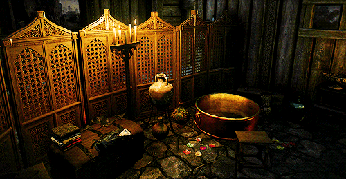 yocalio:Yennefer’s Room - “She always did like space…and luxury.”