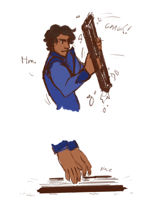 magiclamd: fara-arts: He strong Just a quick scene from Captured Prince to ease me back into ma