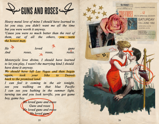 glittertearsxx:ULTRAVIOLENCE by Lana Del Rey as an old bookPart 1 / Part 2[credit