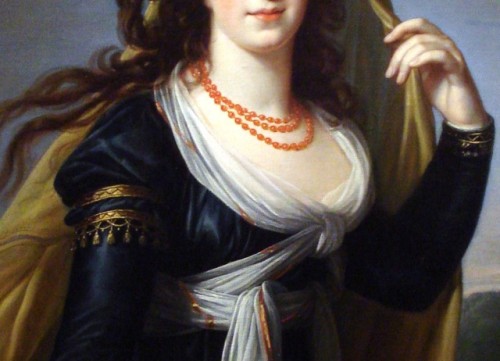 Élisabeth Vigée Le Brun, Theresa, Countess Kinsky detail, 1793