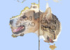 Shape of AustraliaDog head vs cat head.
More maps of Australia >>