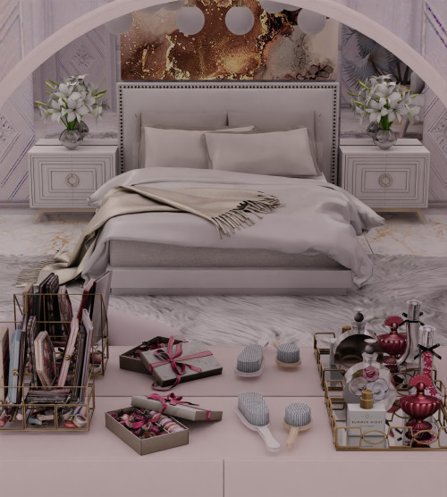 architecturesimss:WHITE DOUBLE BEDROOM - BLENDER ROOMHi guys new scene for blender.Information:File 