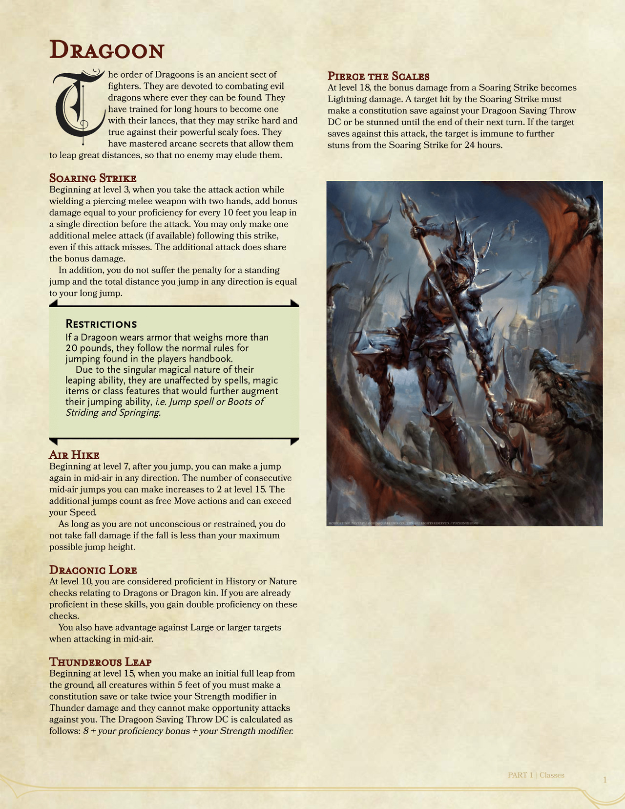 5e Homebrew — Fighter by ajaxx07