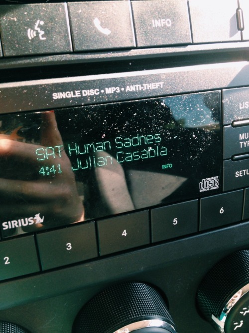 letsstrokethestrokes:Lookie here… Sirius XMU played this while I was on my way home today.