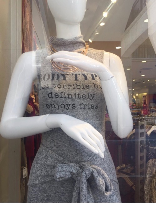 zackisontumblr - when your tweet is on a shirt at a mall in...