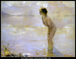 adhemarpo:  Paul Émile Chabas - Matin de septembre (1912)