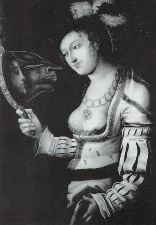 Porn photo salvadordali-art:Cranach Metamorphosis (Woman