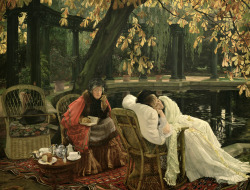 steelylaceribbon:  James Jacques Joseph Tissot, A Convalescent, (~1976)