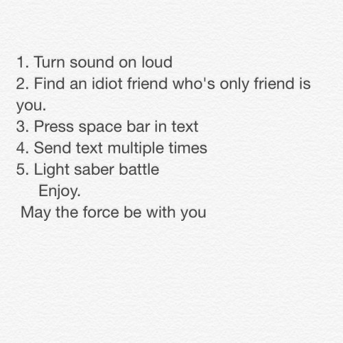 Probably the coolest thing @laurennn813 and I have ever done while trying to be obnoxious to one another. ✌️#starwars #lukeiamyourfather #lukeskywalker #darlvadar #darkfatheringerman