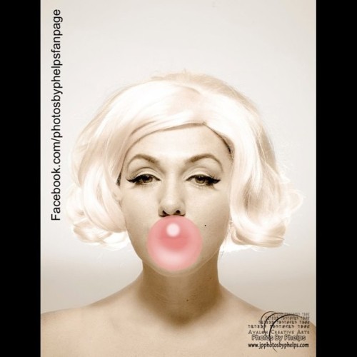 Porn photo Marilyn Monroe inspired Crystal Rose @crystalrosemua