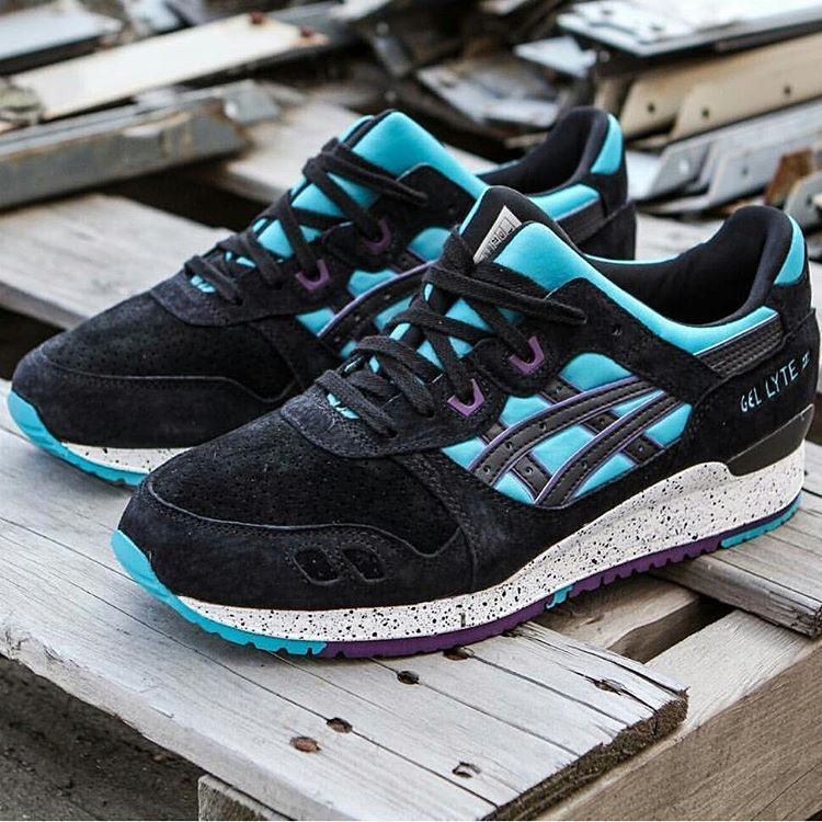 asics gel lyte iii peacock