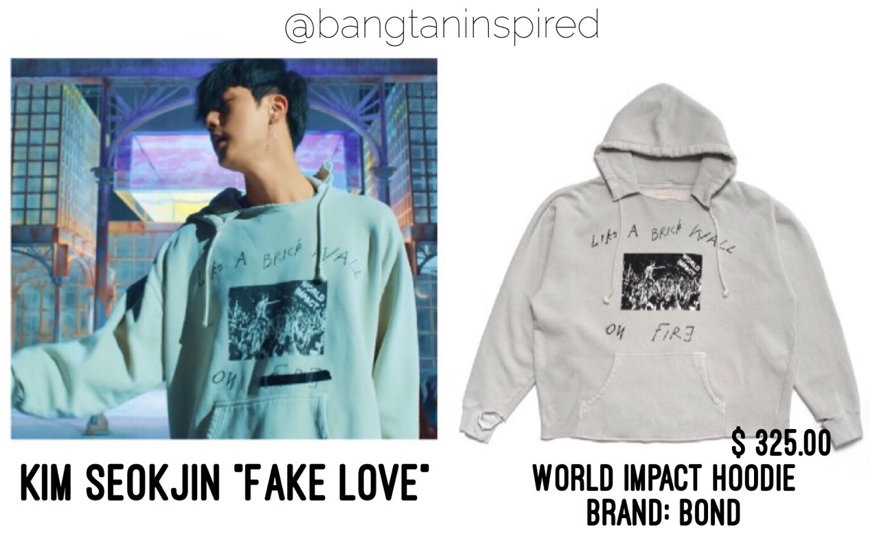 bangtaninspired — 1/7 BTS “Fake Love” Outfits [ Kim Seokjin ] World...