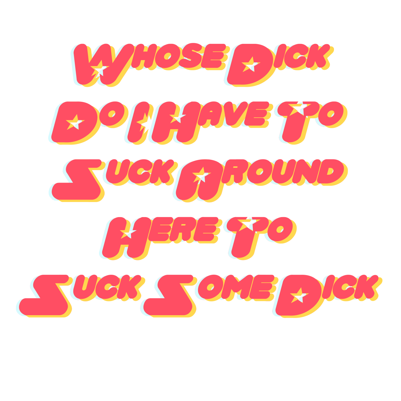 foosili:  cmdonovann:foosili:A pink crop top that says “Whose Dick Do I Have To