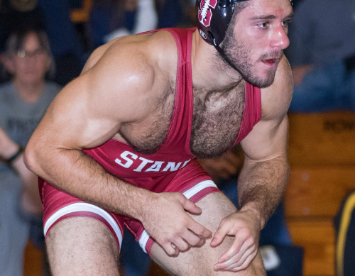 bigmusclestuds: Stanford wrestler Keaton Subjeck … one hot tight stud!