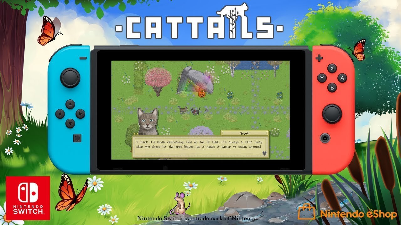 kineticallyanywhere:  nintendocafe:  Cattails arrives on Nintendo Switch on November