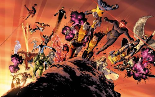 2008's Giant-Size Astonishing X-Men Vol.1 #1 Cover By Penciller John Cassaday And Colorist Laura Martin.