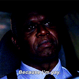 iwillbestronger:#straight people? at the nine-nine? #it’s less likely than you thinkbonus: