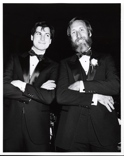 “[Think Different] was a celebration of Steve’s Apple. The old Apple. And the new Apple he envisioned.” - Lee Clow, pictured with Steve Jobs in 1984, Game Changers: The Evolution of Advertising