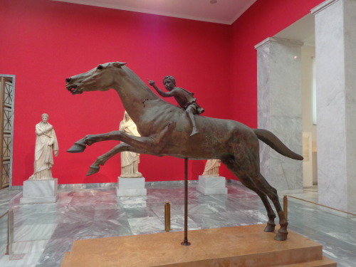 The Jockey of Artemision.National Archaeological Museum, Athens. 