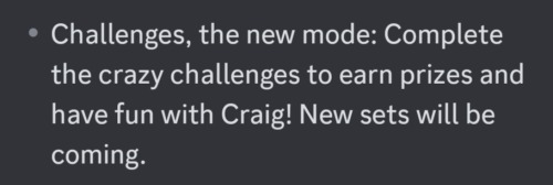 You Can Play As Craig......