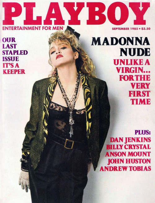 iamsoretro: Madonna Playboy Cover (September 1985)