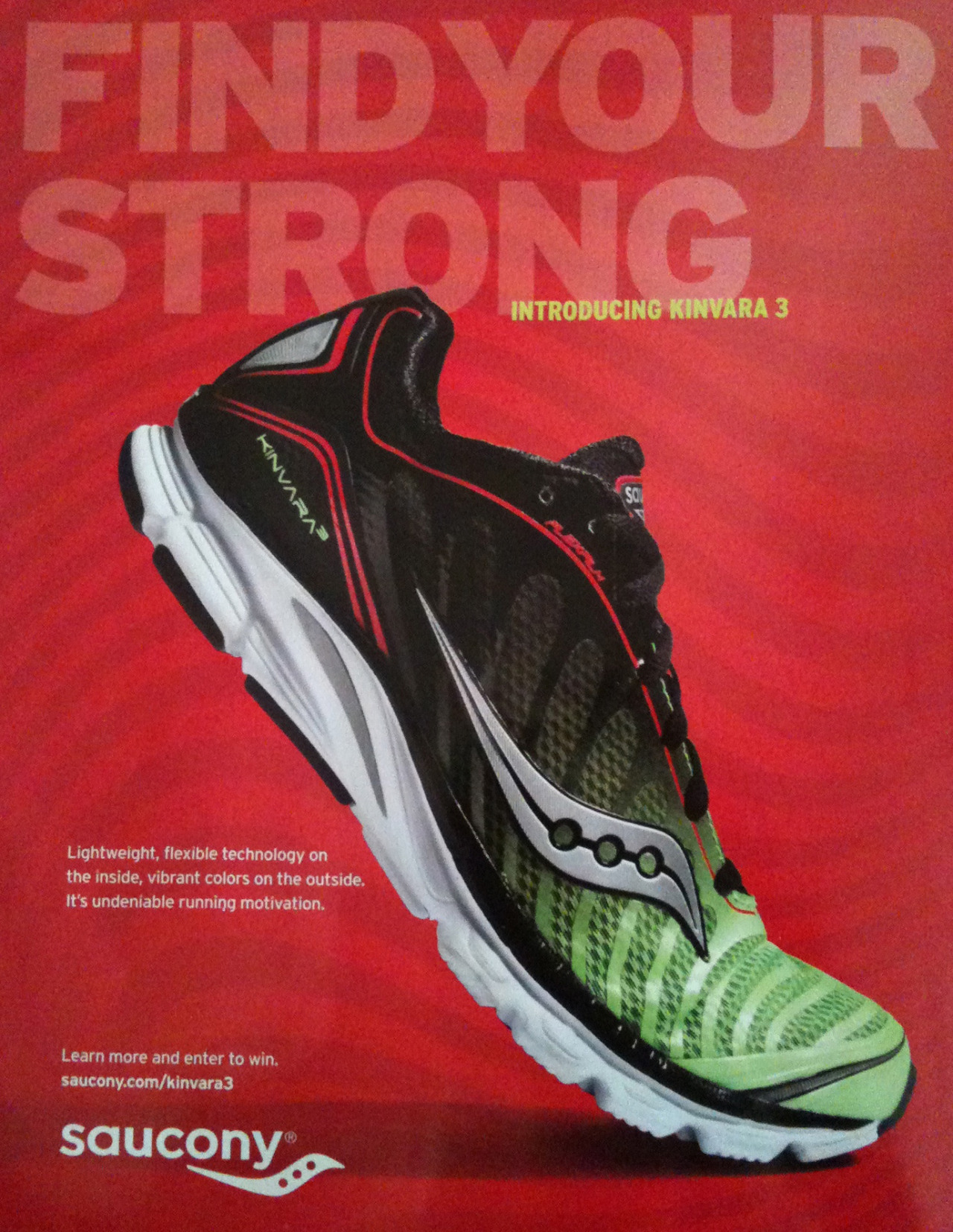 saucony ads