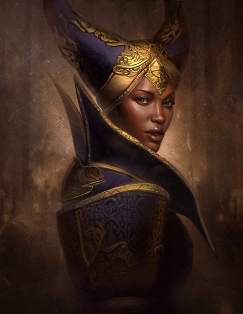 a-wandering-minstrel: Madame De Fer by Gerry Arthur