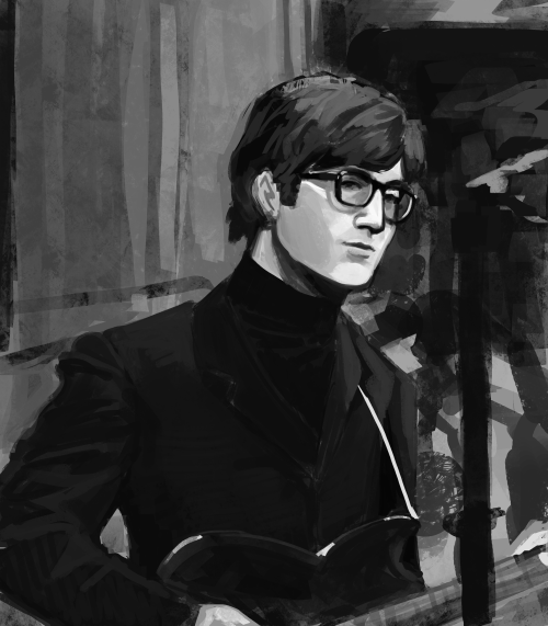 I Like His Buddy Holly Glasses 