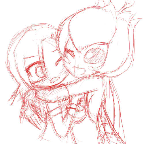 asknikoh:  Final bunch os sketches from private stream with friends. 