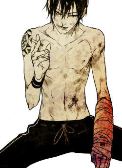 hizu-ka:  Artbook «Old先» || OldXian™ || p.093 || Troubles of the past ||2013