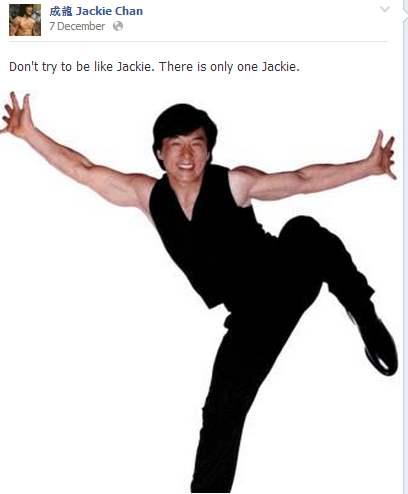 fawnunicorn:  popojetoy:  2014 goals: be more like jackie chan   