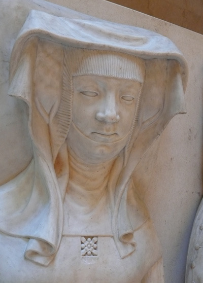 Effigies of Pierre de Navarre (d. 1412) and Catherine d'Alençon,Duchess of Bavaria (d.14