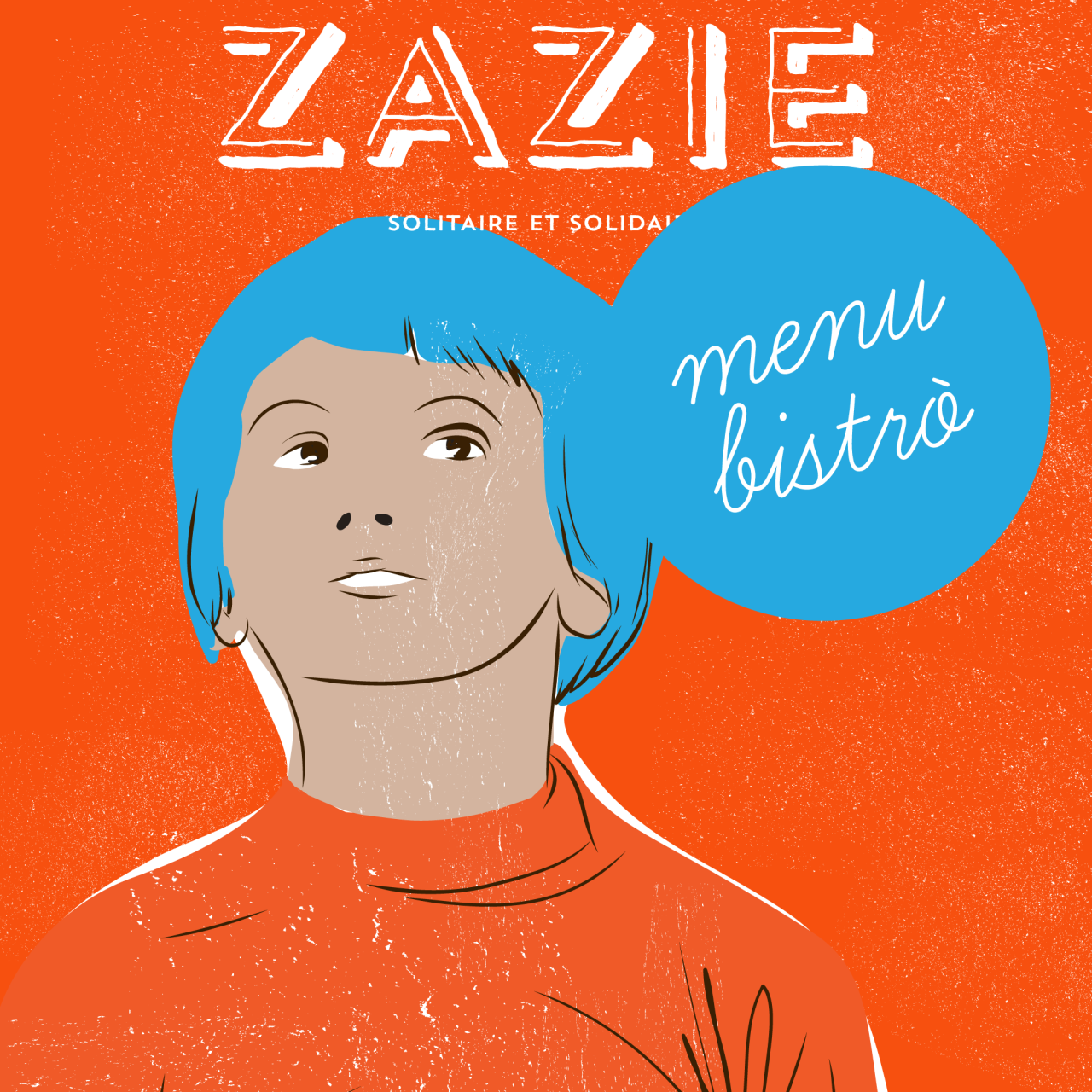 ZAZIE: il menu del bistrò al Teatro
FOOD, lo serviamo tutti i giorni dalle 12 a chiusura:
* baked potatoes, con olio e sale grosso marino, semplice • euro 3,00
* baked potatoes, con filling euro 5/7
* vellutata del giorno • euro 5/8
* sformatino di...