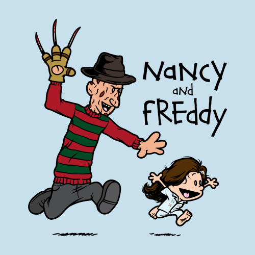 pr1nceshawn:  Tommy and Jason, Nancy and Freddy, Sally and Bubba & Michael and Laurie by mikehandyart.  