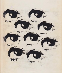 magictransistor:  Keith Cunningham. Cover for Hebdomeros, by Giorgio de Chirico. 1964.  