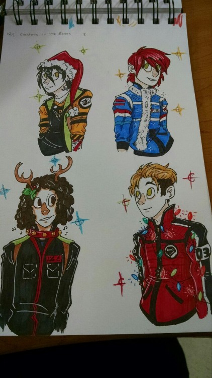 star-bucky: Christmas in the Zones