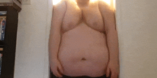 Sex pigfeeder90:  He’s my wall of fat. He’s pictures