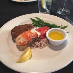 Second Course; Surf & Turf! Lobster Tail