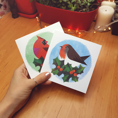 Season&rsquo;s greetings card illustrations!