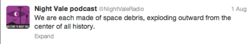 fromprydonwithlove:  the night vale twitter confuses me so much though cuz sometimes