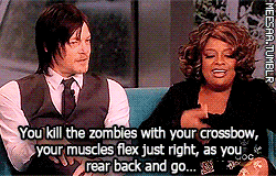 meesaa:  Norman Reedus on The View ( x ) 