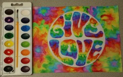dirtyhippieproductions:  strawberry-unicorns:  watercolors are so fun  Love This  ☮  ❤ ॐ