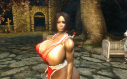 rebisdungeon:  Mai in my Skyrim! For my hobby