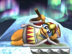 Porn photo King DeDeDe’s crouch pose in Brawl