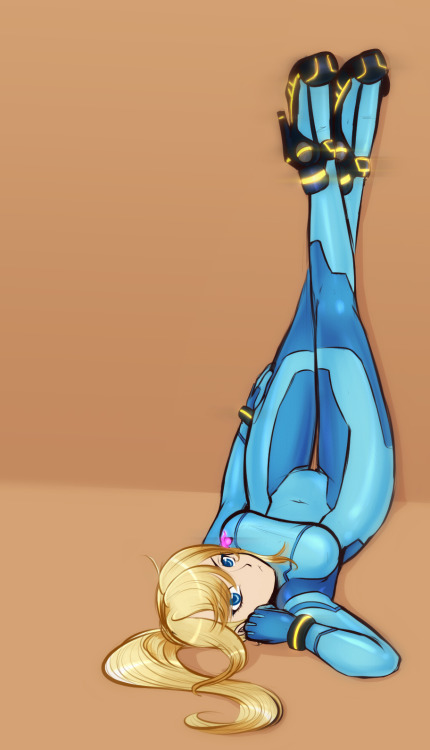 XXX scdk-nsfw:  Stream Sketch - ZS Samus photo