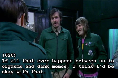 texts from the mighty boosh