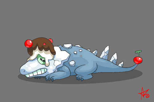 qadmonster: discord dooble: Icecream Lizard