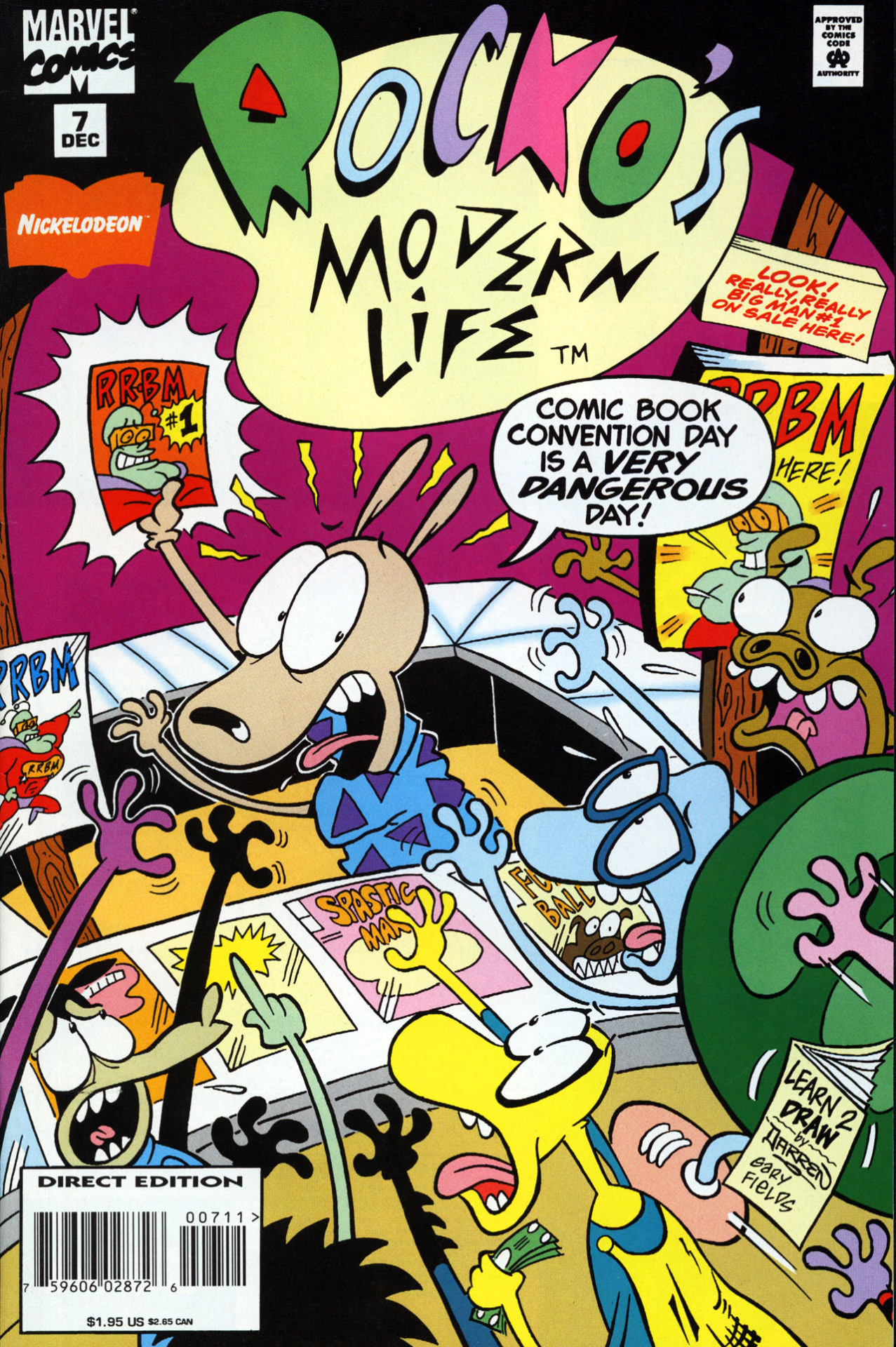 dudpendous:  Keeping with the Nick theme here’s Marvel Comics Rocko’s Modern