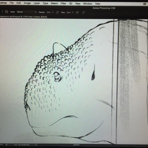 I've Actually Picked Up My #wacomtablet Again And A Piece I Started Long Ago. I'm Struggling A Lot With