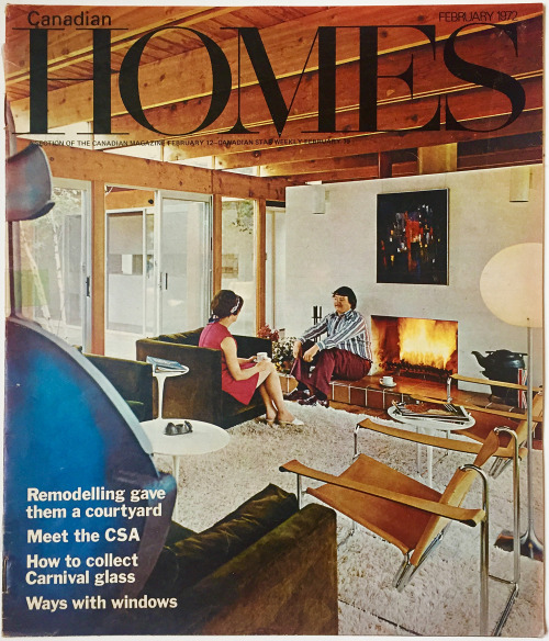Canadian Homes 1970s issues.
